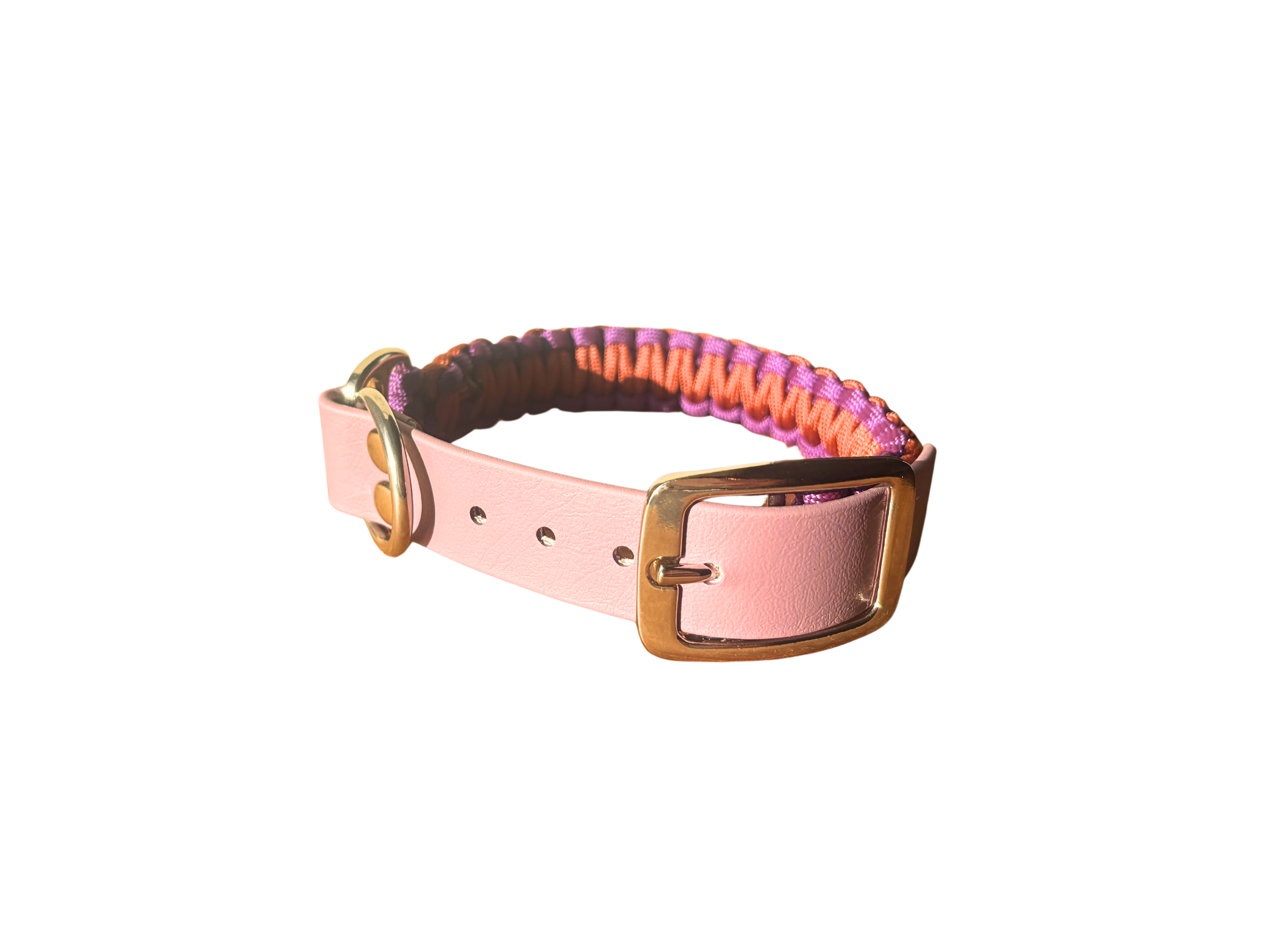 The Purple One BioThane®/Paracord Adjustable Collar